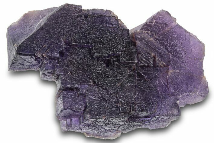 Dark Purple Fluorite Crystal Cluster - Cave-in-Rock, Illinois #322798